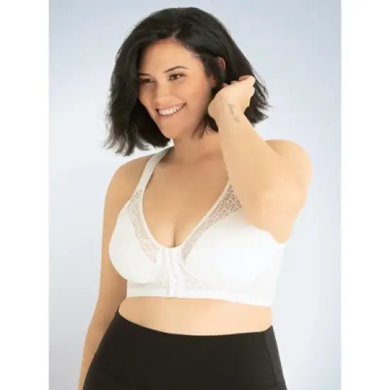 Leading Lady The Lora - Back Smoothing Lace Front-Closure Bra image {5}