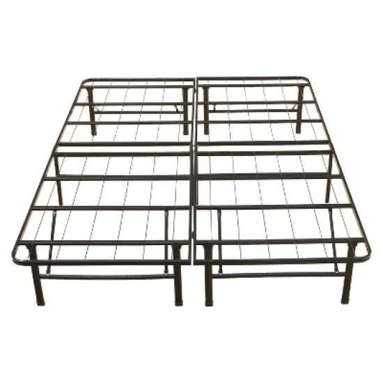 Eco-Lux Metal Platform Base Bed Frame Black - Eco Dream image {6}