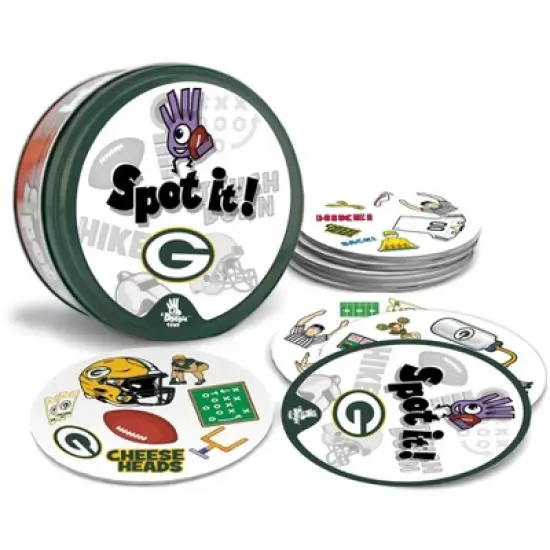 MasterPieces Officially Licensed NFL Green Bay Packers Spot It Game for Kids and Adults image {2}