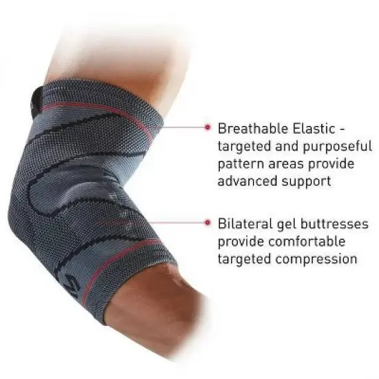 McDavid Sport Compression Knit Elbow Sleeve with Gel Buttress image {2}