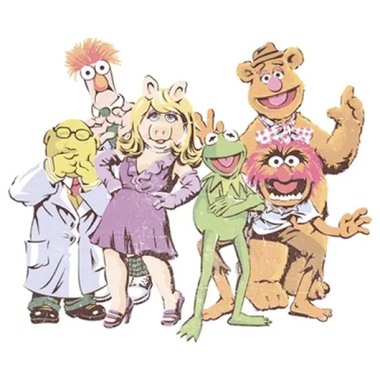 Men's The Muppets Group Shot Sweatshirt image {1}