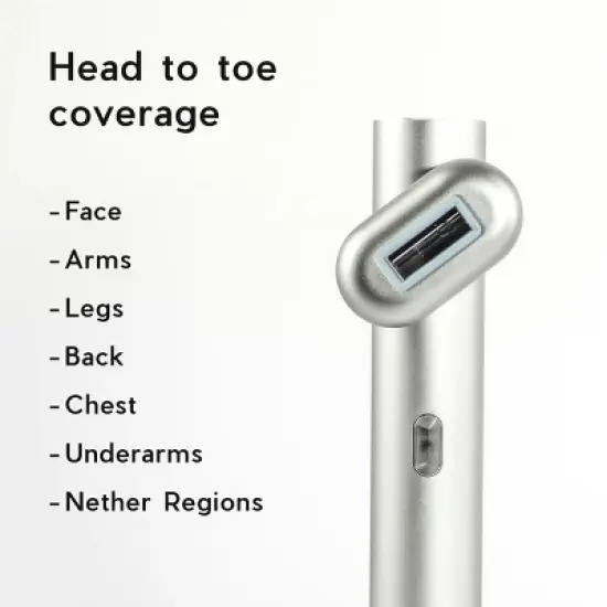 Wakse Sapphire Prism Titanium IPL Laser Hair Removal Device image {2}