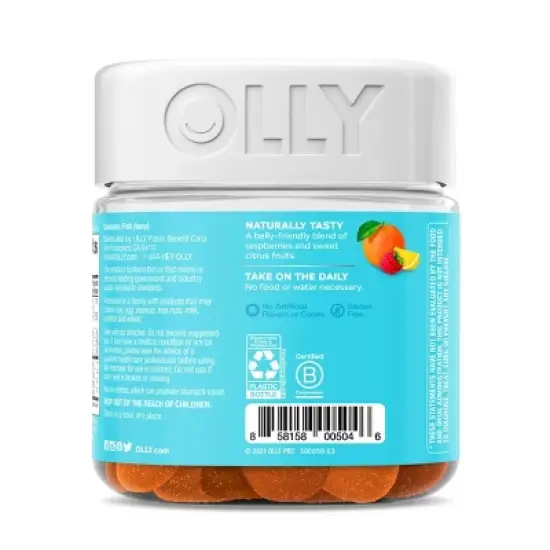 OLLY Essential Prenatal Multivitamin Gummies - Sweet Citrus image {3}