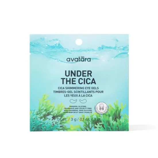 Avatara Under the Cica Sparkling Hydrogel Eye Masks - 0.21oz image {5}