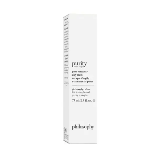philosophy Purity Made Simple Pore Extractor Exfoliating Clay Mask - 2.5 fl oz - Ulta Beauty image {2}
