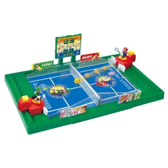 Epoch Everlasting Play Super Mario Rally Tennis Tabletop Action Game image {1}