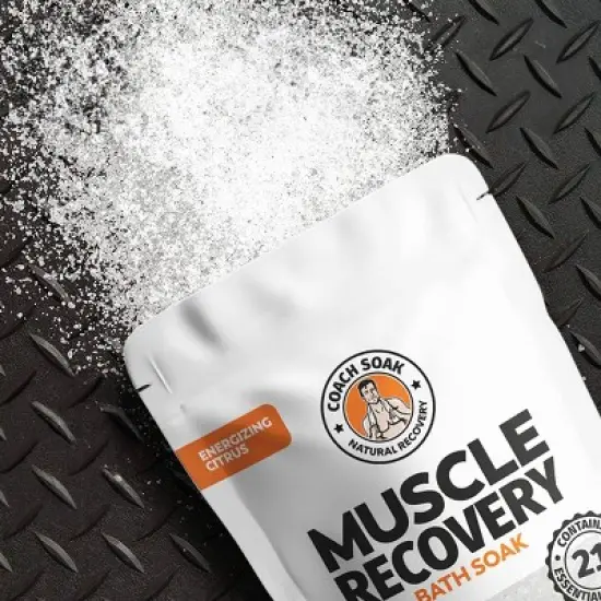 Coach Soak Muscle Recovery Citrus Bath Soak - 3lb image {2}