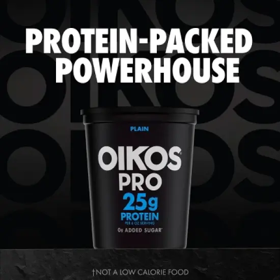 OIKOS Pro Plain Yogurt - 25 g protein 32oz image {2}