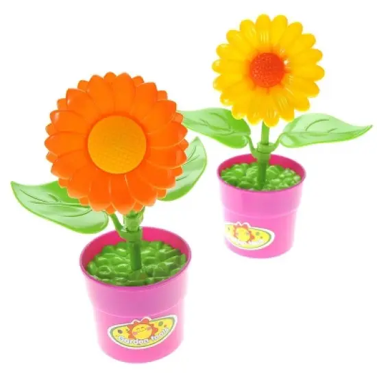 Link Gardening Tools Playset For Kids Comes With Flowers, Pots, And Elephant Watering Can image {3}
