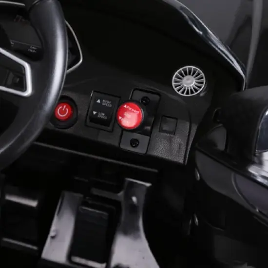 Aosom 6V Kids Electric Ride On Car, Licensed Audi TT RS with Seat and Remote Control, Horn, Music, MP3, for Kids 3-6 Years Old image {6}