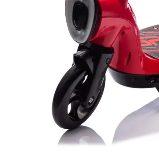 DSVIMOY Red Kids Balance Bike, Kids Bike with Scooter Bell, Easily Carry Balance Bike 6 Year Old, Red, 29.3"*6.5"*34.7" image {4}
