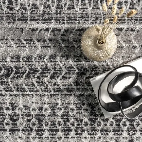 nuLOOM Nova Bohemian Striped Area Rug image {5}