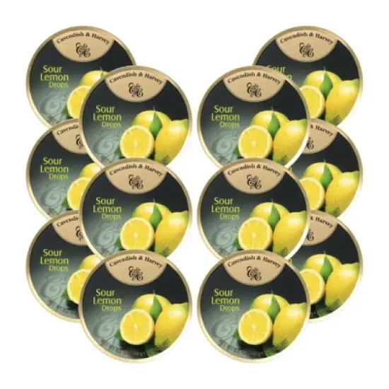 Cavendish & Harvey Sour Lemon Drops - Case of 12/5.3 oz image {5}