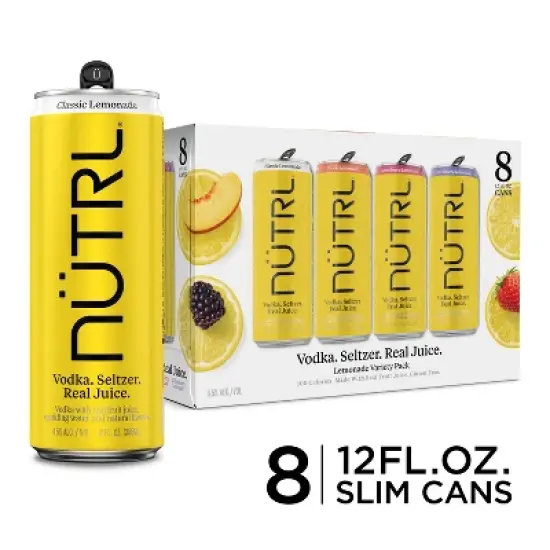 Nutrl Lemonade Variety Pack - 8pk/355ml Cans image {11}
