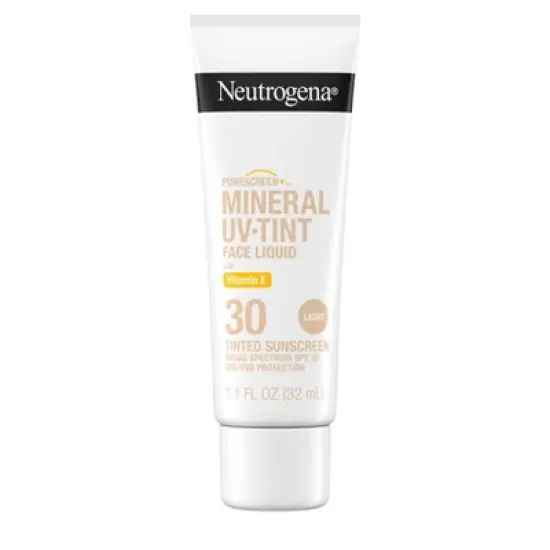 Neutrogena Mineral UV Tint Face Liquid Light Sunscreen - SPF 30 - 1.1oz image {2}