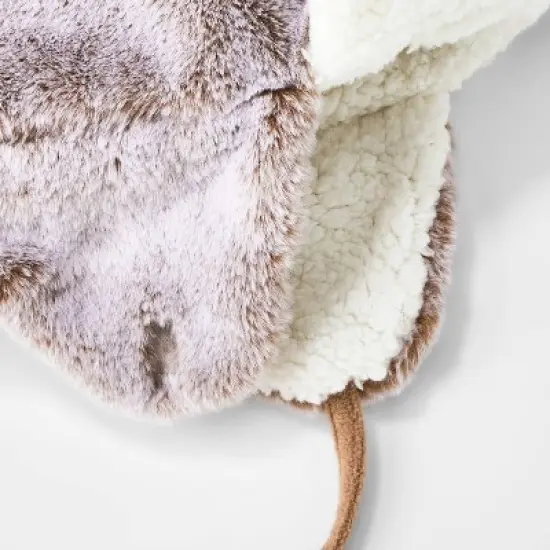 Toddler Boys' Bear Trapper Hat - Cat & Jack&trade; Brown image {2}