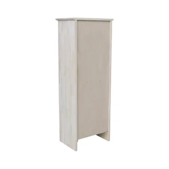 Shaker Bookcase Unfinished Brown - International Concepts image {3}