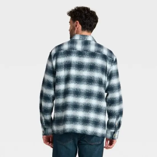 Men's Vintage Heavy Weight Flannel Long Sleeve Shirt - Goodfellow & Co&trade; image {1}