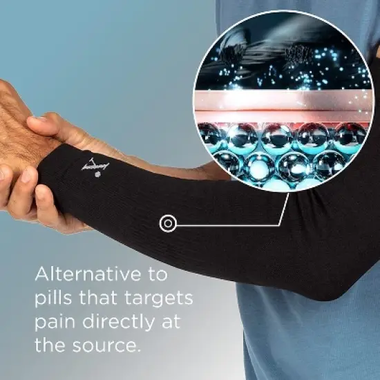 Nufabrx Pain Relief Arm Compression Sleeve image {2}