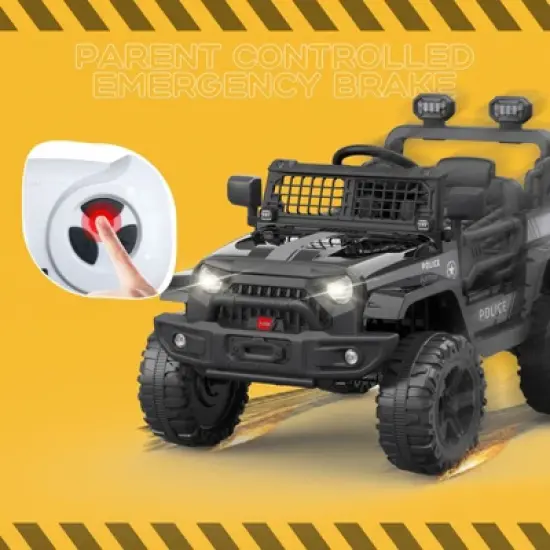 12V Kids Ride On Truck, Toddlers Battery Powered Electric Vehicle with Remote Control, Ride On Toy Car with 3 Speeds, Music for Boys Girls 3-10 image {5}