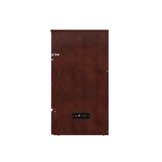 Full Deerfield Murphy Bed Chest with Charger Walnut - AFI image {11}