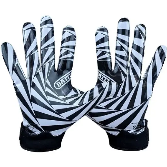 Battle Sports Kaleidoscope Doom 1.0 Youth Football Receiver Gloves image {2}