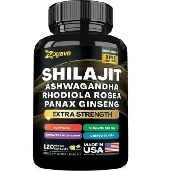 Zoyava Shilajit All in One Supplement - ShilaStngth, 120ct image {4}