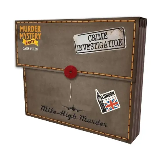 University Games Murder Mystery Party Case Files: Mile-High Murder Board Game image {1}