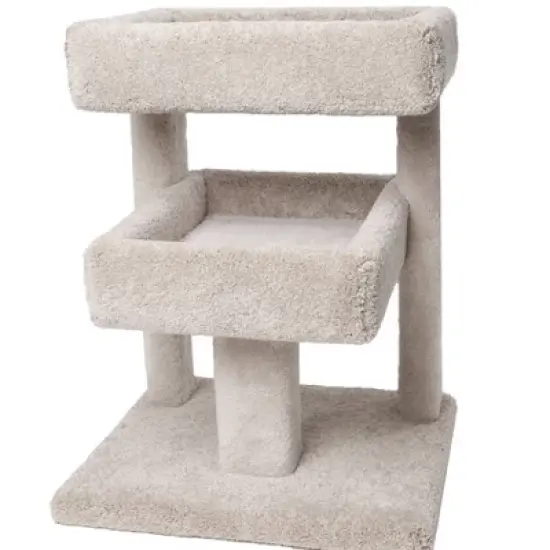 Beatrise Pet Products Kitty Double Decker Condo Cat Activity Center - 30" image {1}