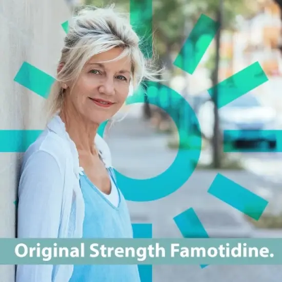 Gericare Famotidine 20mg Antacid Tablet, 100 Ct image {2}