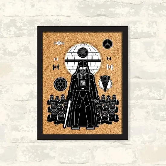 Star Wars Darth Vader Quote Cork Wall Art - RoomMates image {1}