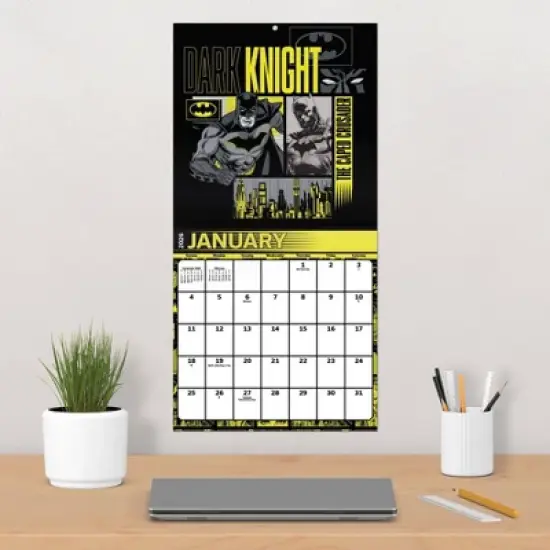 Trends International 2026 The Justice League Classic 12"x12" Wall Calendar image {4}