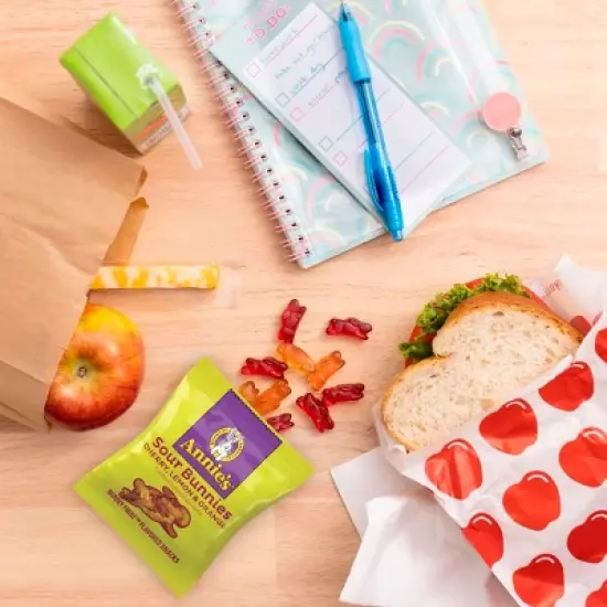 Annie's Organic Sour Bunnies Fruit Snacks - 7oz/10ct image {3}