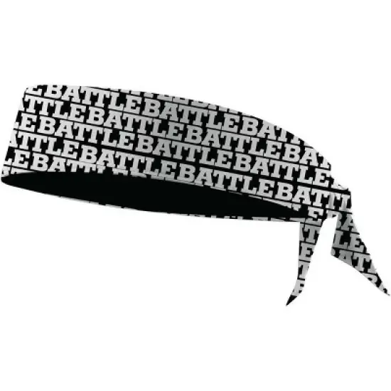 Battle Sports Battle Repeater Logo Football Head Tie image {1}