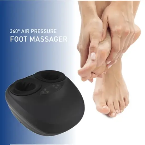 Brookstone Shiatsu Foot Massager with Heat & Air Compression image {3}