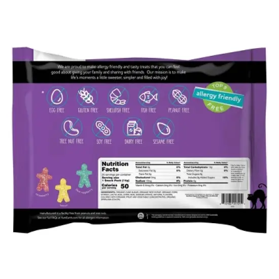 YumEarth Halloween Sour Littles Laydown Bag Candy - 10oz/20ct image {6}