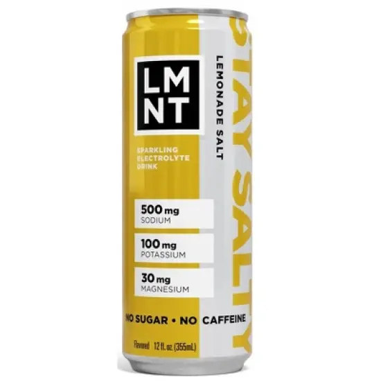 LMNT Zero-Sugar Lemonade Sparkling Electrolyte Drink - 12 fl oz image {5}