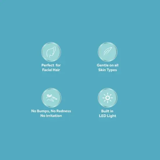 bliss Duo Dual Painless Hair remover - Lavender image {3}