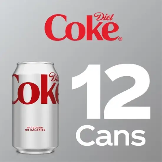 Diet Coke Soda - 12pk/12 fl oz Cans image {3}