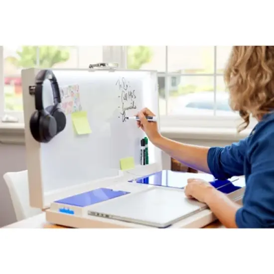 The Home Office 15-in-1 Personal Workspace by Worky image {1}