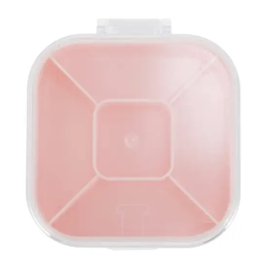 Unique Bargains 5 Grid Portable Pill Case 1 Pc image {8}