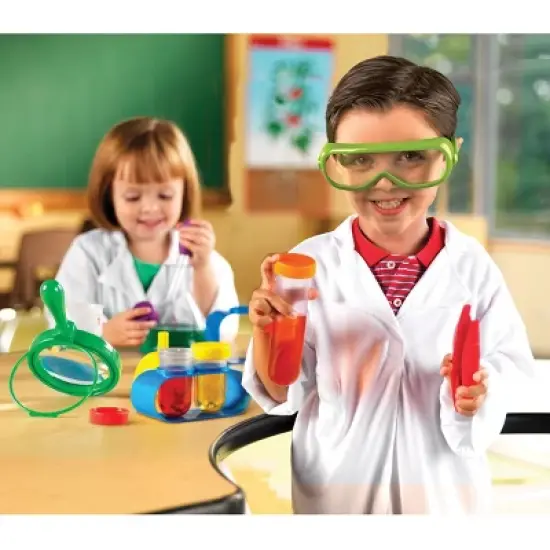 Kaplan Early Learning Play Science Starter Kit with Activity Cards for Young Children image {1}