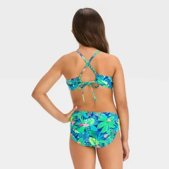 Girls' 'Living in the Tropics' Floral Printed Bikini Set - art class&trade; image {2}
