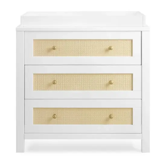 Simmons Kids' Theo 3 Drawer Dresser with Changing Top - Greenguard Gold Certified image {10}