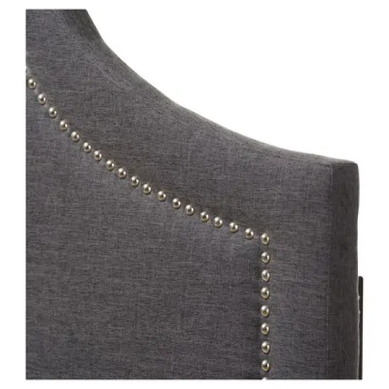 Rita Modern And Contemporary Fabric Upholstered Headboard - Baxton Studio image {2}