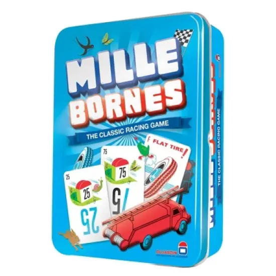 Mille Bornes The Classic Racing Game: Asmodee Strategy Board Games for 2-6 Players, Includes Instructions, 20 Min Play image {1}