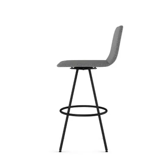 26.25" Dagmar Swivel Counter Height Barstool - Amisco image {3}
