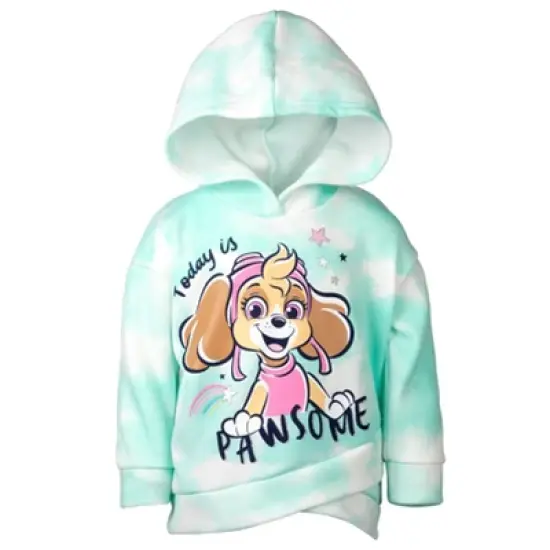 Paw Patrol Everest Skye Girls Pullover Crossover Fleece Hoodie and Leggings Outfit Set Toddler to Little Kid image {3}