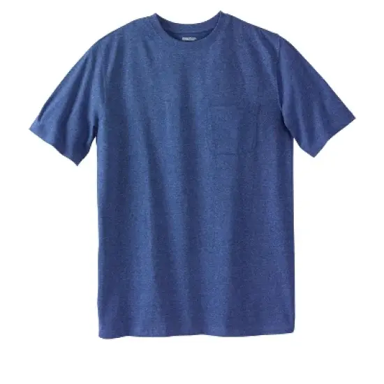KingSize Men's Big & Tall Shrink-Less&trade; Lightweight Pocket Crewneck T-Shirt image {9}