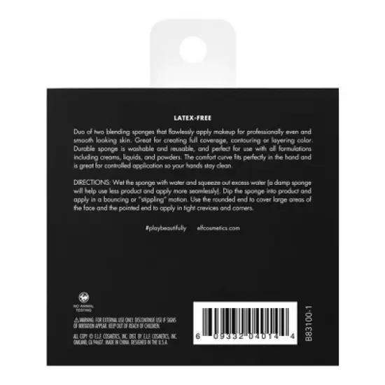 e.l.f. Total Face Sponge Duo - 2ct image {2}